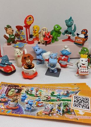 Веселый юбилей, 2014, серия фигурок киндер
