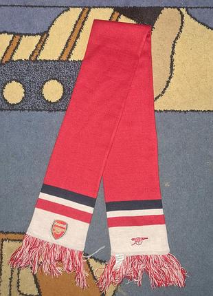 Шарф футбольный арсенал arsenal london хайбери