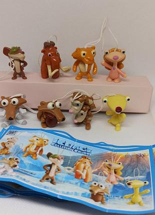 Ледочный период 5, коллекция фигурок киндер