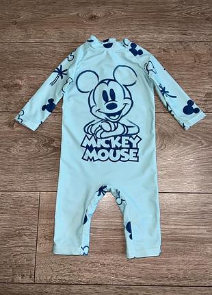 Купальний комбінезон міккі на хлопчика 3-6місяців