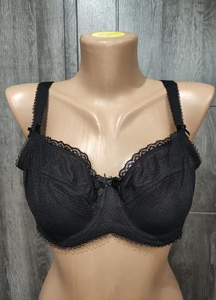 75d базовый бюстгальтер балконет из геометрического кружева