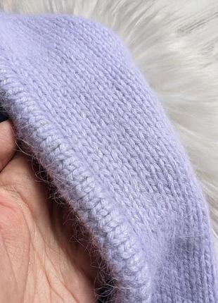 Новый капор, ангора, ручная работа amimono