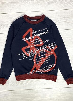 Чоловічий оригінальний світшот vivienne westwood big logo