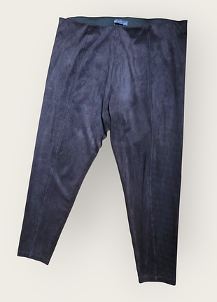 Брюки marks &amp; spencer искусственная замша размер xxl