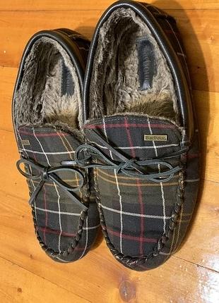 Слипоны barbour с мехом