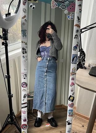 Джинсова спідниця