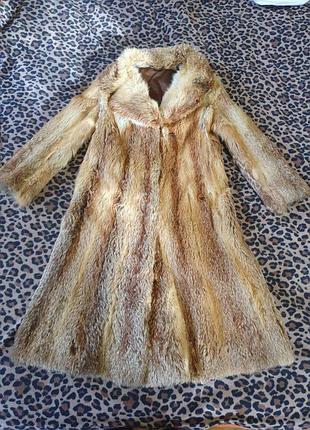 Шуба из лисы