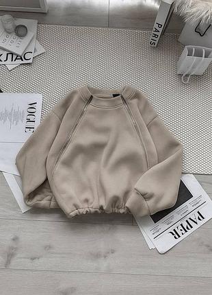 ❗не кошлатиться ❗ женское объемное теплое худи с фиксаторами, женское теплое худи с молниями