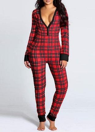 Пижама комбинезон женский