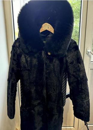 Дубленка коза