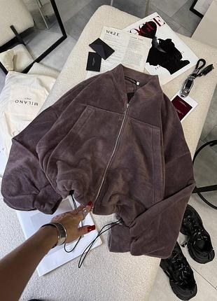 Флісовий бомбер