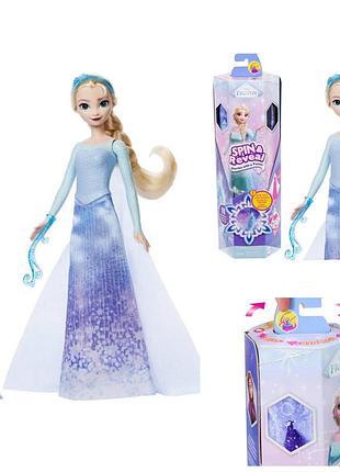 Лялька ельза крижане серце elsa frozen spin reveal