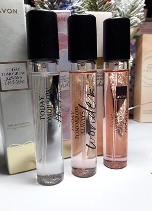 Набор мини парфюма avon 10 мл, radiance, this love, wonder, эйвон