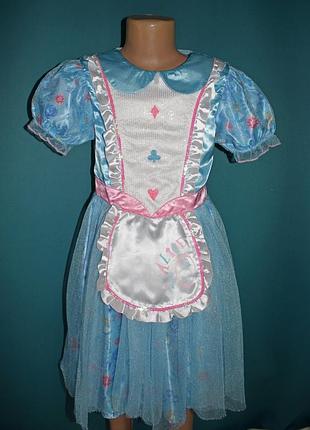 Каравальное платье алисы,алиса в зазеркалье на 9-10 лет
