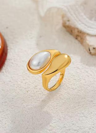 Массивное кольцо бусина нержавеющая сталь stainless steel