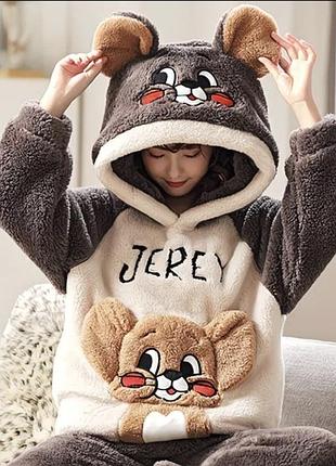 Теплий домашній костюм з мультсеріалу том і джері