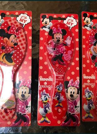 Новая расческа до волос disney minnie mouse минни маус нова щітка новий гребінець дівчинка