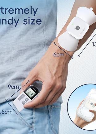 Беспроводной tens ems миостимулятор для мышц и нервов 15 режимов