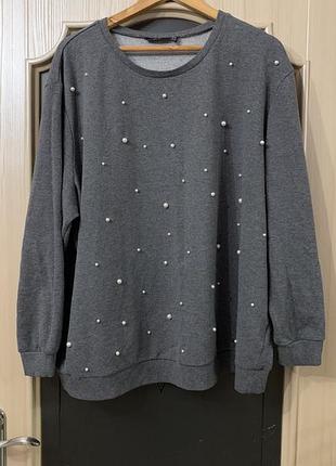 Джемпер светр з перлинами