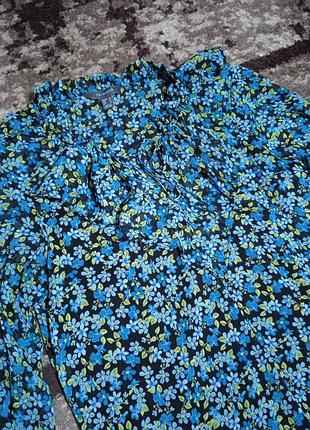 Шикарное платье шифон с пеньюаром от primark