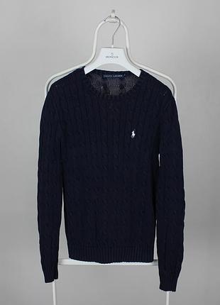 Polo ralph lauren светр жіночий м темно синій