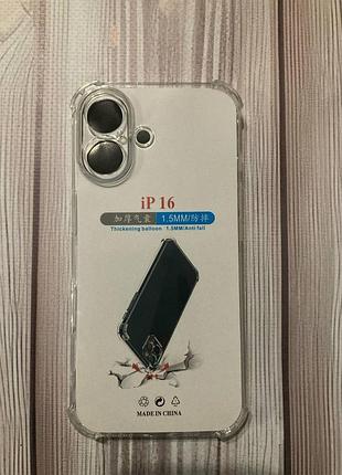Прозорий чохол iphone 16