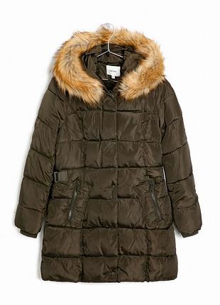 Куртка женская зимняя, оливковое