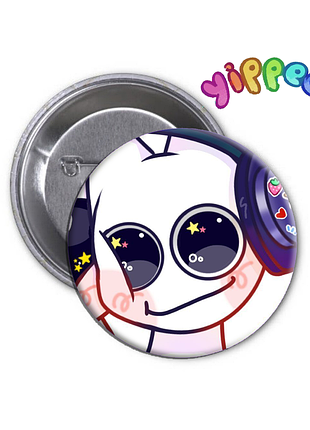 Значок meme yippee | мем юппіі #06