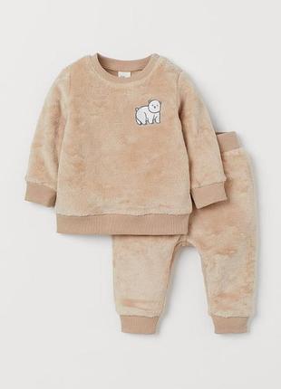 Класний флісовий костюмчик h&m 🌿в наявності🌿