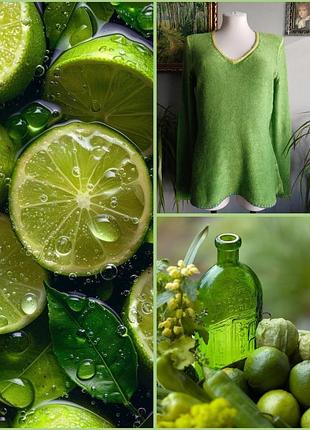 Кашемировый джемпер ручной работы