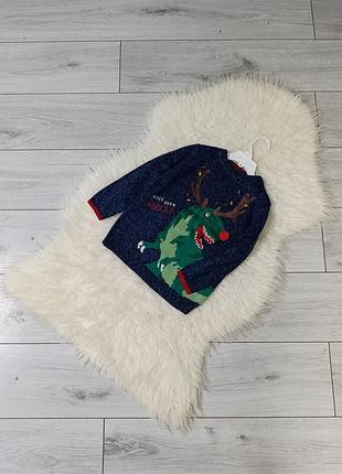 Новогодний свитер, кофта, свитшот, свитшот на 4-5 лет