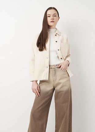 Вельветова сорочка оверсайз, xs