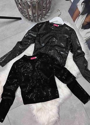 Лонгслів святковий на дівчинку