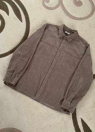 Тепла вельветова сорочка