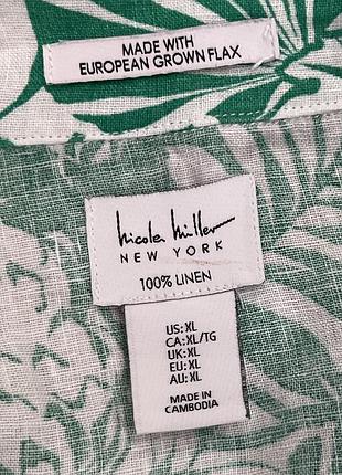 Топ блуза льон 3