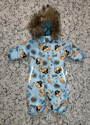 Комбінезон на хлопчика 74р, комбінезон на овчині, комбінезон gap, george lassye