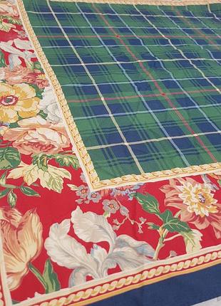 Винтажный редкостный хлопковый платок donaldson disney 67×67