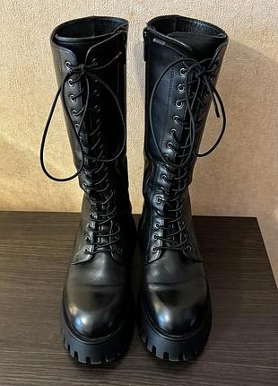 🔥🔥🔥шикарные сапоги estro! размер 36. демисезонные