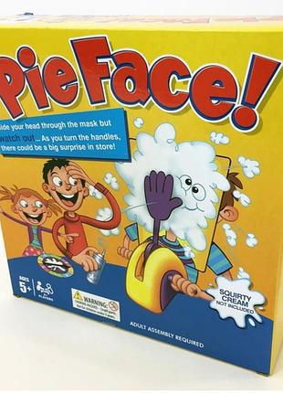 Настільна гра “pie face!” — торт в обличчя! веселощі для всієї родини