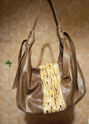Сумка кожаная