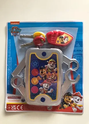 Новый набор щенясый патруль с ключами