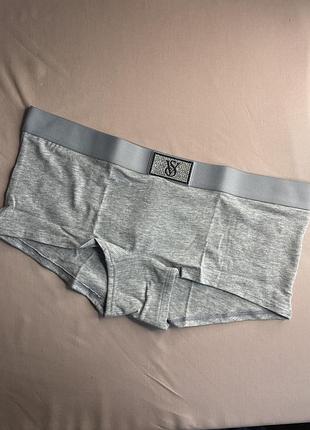 Оригінальні бавовняні трусики шорти зі стразами