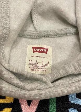 Нове худі levis дівчинка 6-7 років 4