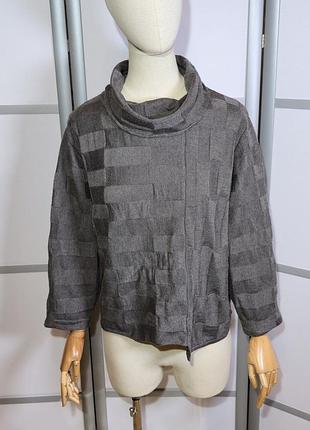 Eo design производство нижняя шерстяной гольф со свободной горловиной цвета капучино