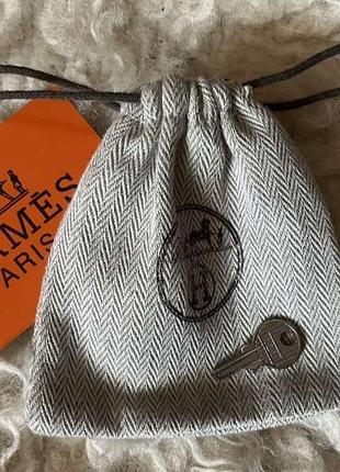 Ключик пыльник карточка к сумке хермес hermes