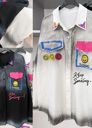 Сорочка оверсайз