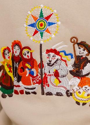 Світшот теплий різдвяний для дівчинки 2