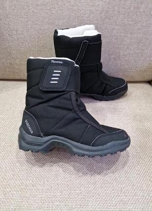 Термо ботинки quechua waterproof sh-100 / размер 30 оригинал
