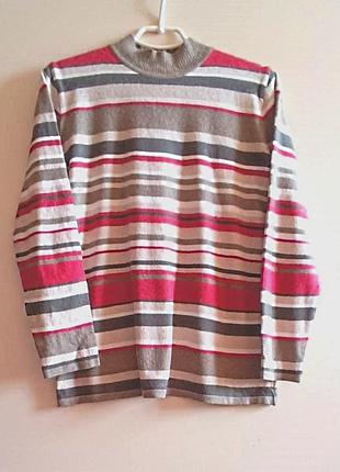 Теплый красивый свитер l-xl/48-52