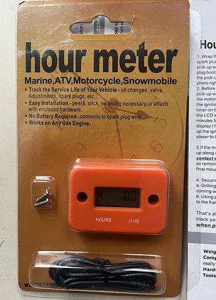 Счетчик моточасов для любых 2-х тактных и 4-х тактных двигателей